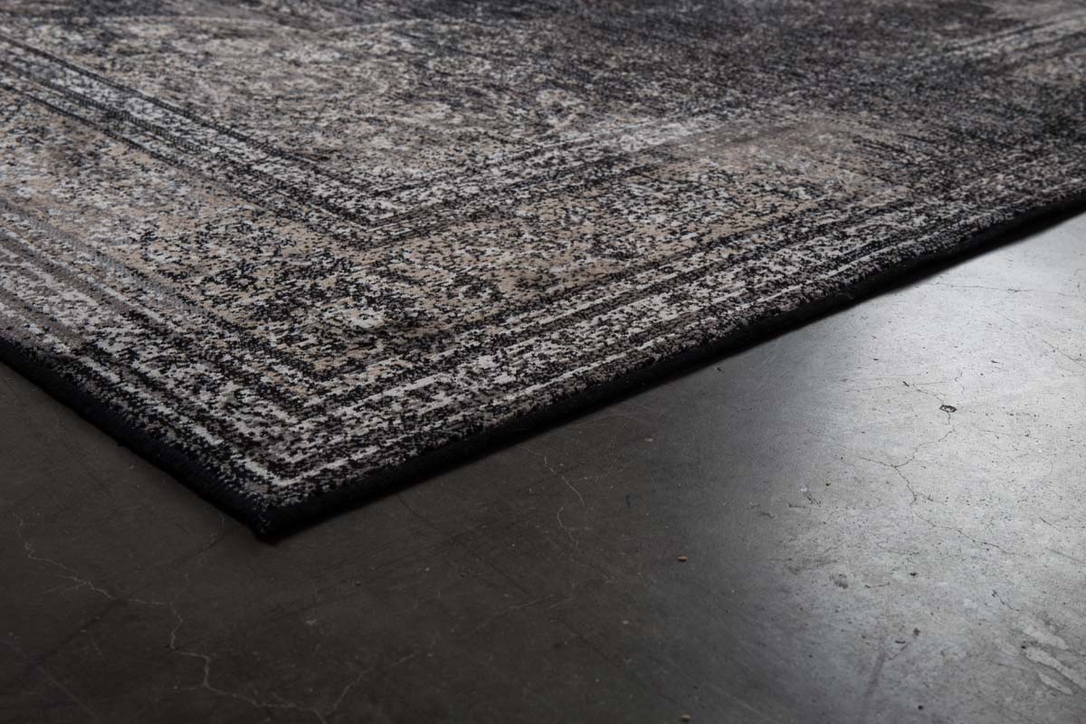 Rugged Teppich mittel 170 x 240 cm (BxT) Schwarz