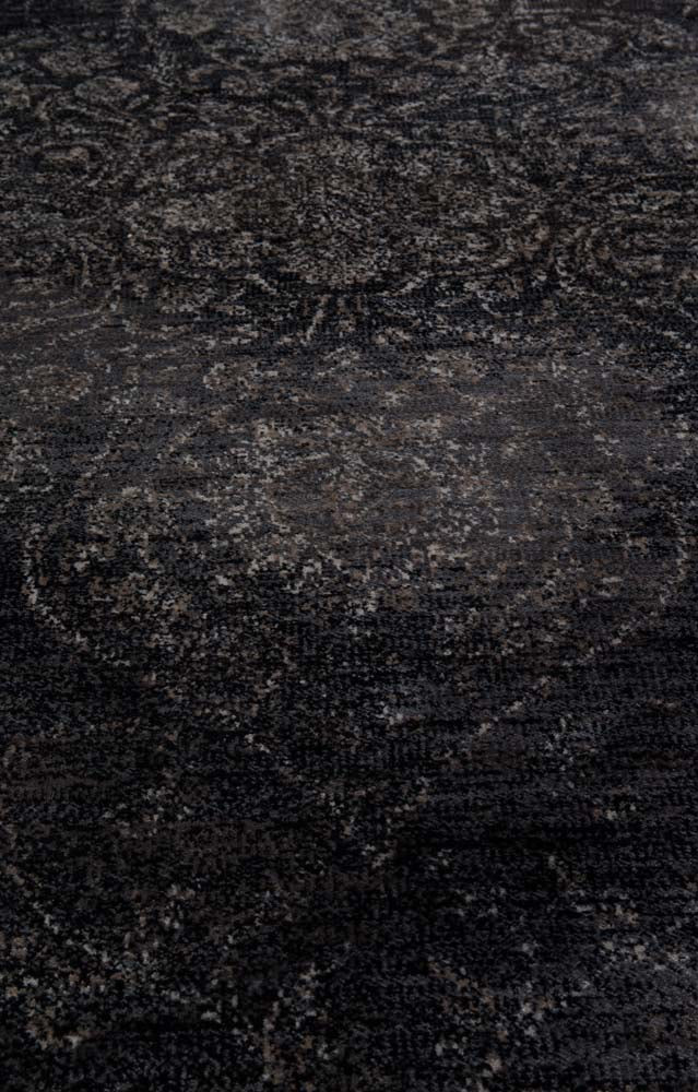 Rugged Teppich mittel 170 x 240 cm (BxT) Schwarz