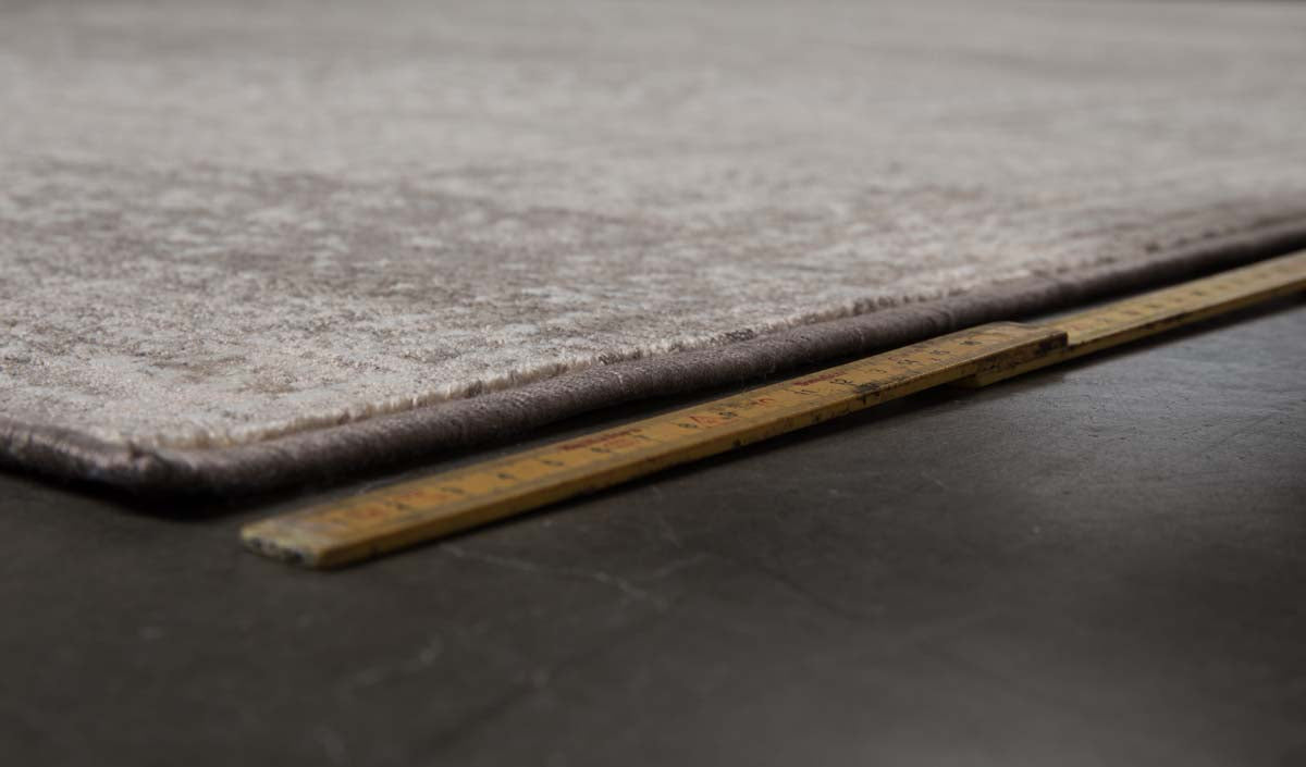Rugged Teppich groß 200 x 300 cm (BxT) Weiß