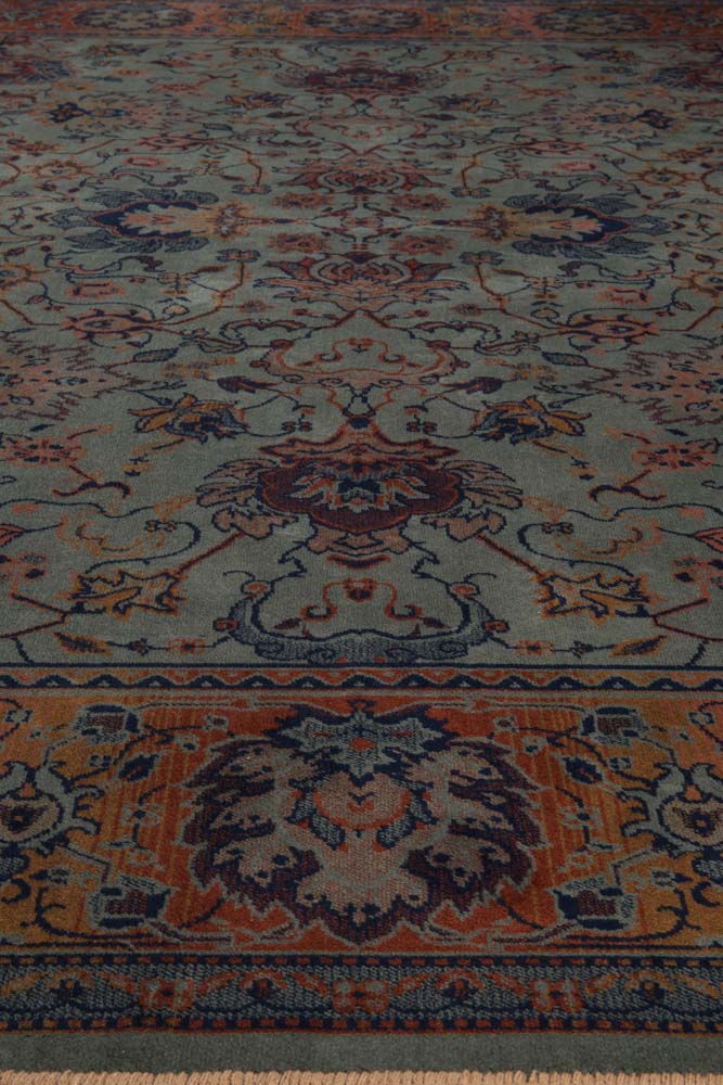 Bid Teppich mittel 170 x 240 cm (BxT) Altgrün
