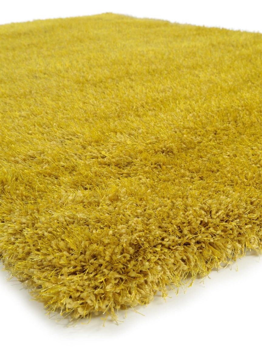 Hochflorteppich Sophie 200x200 cm Gelb