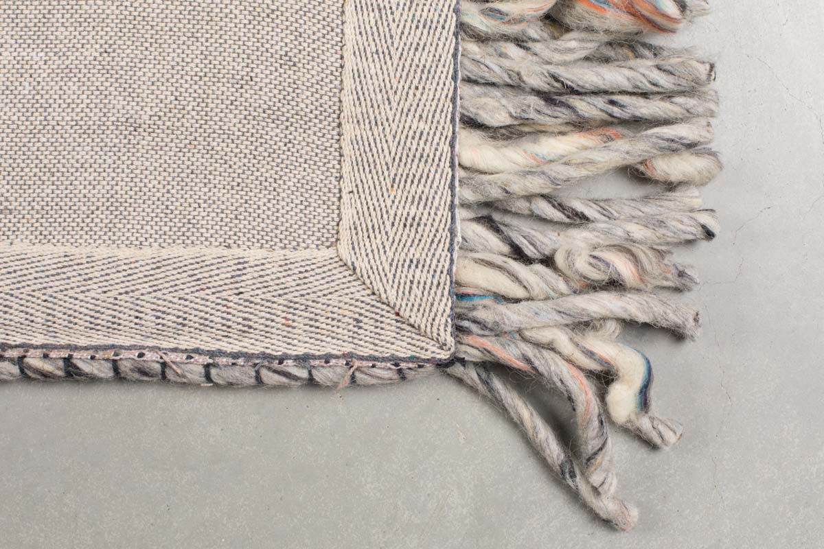 Frills Teppich 170 x 240 cm (BxT) Blau