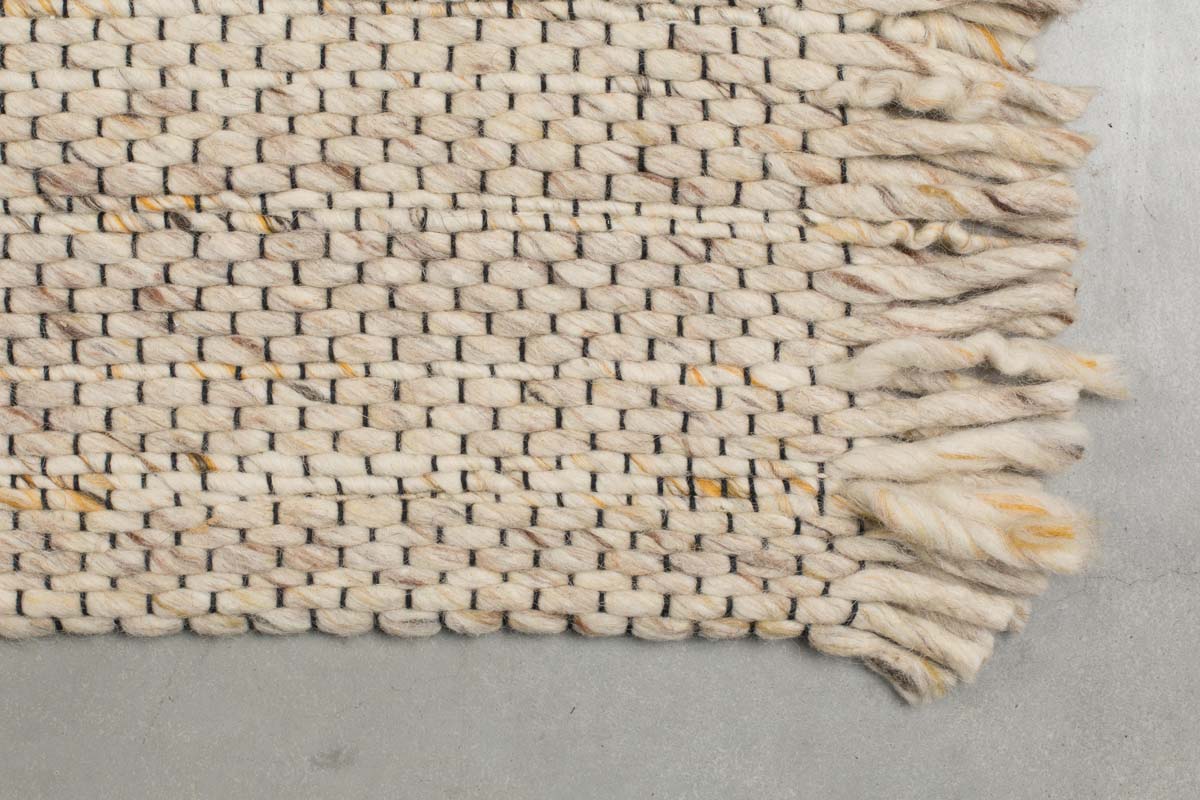 Frills Teppich 170 x 240 cm (BxT) Gelb