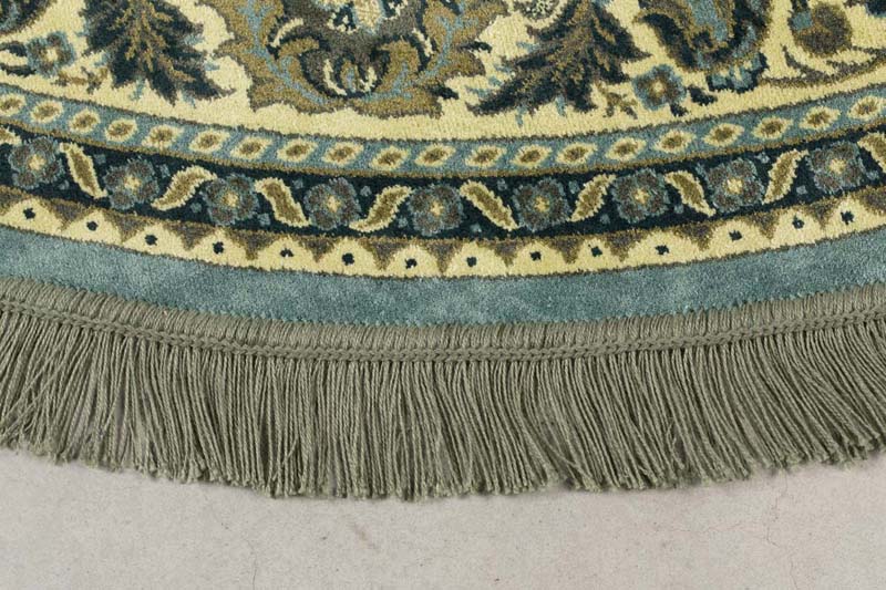 Bodega Teppich Ø 175 cm Grün