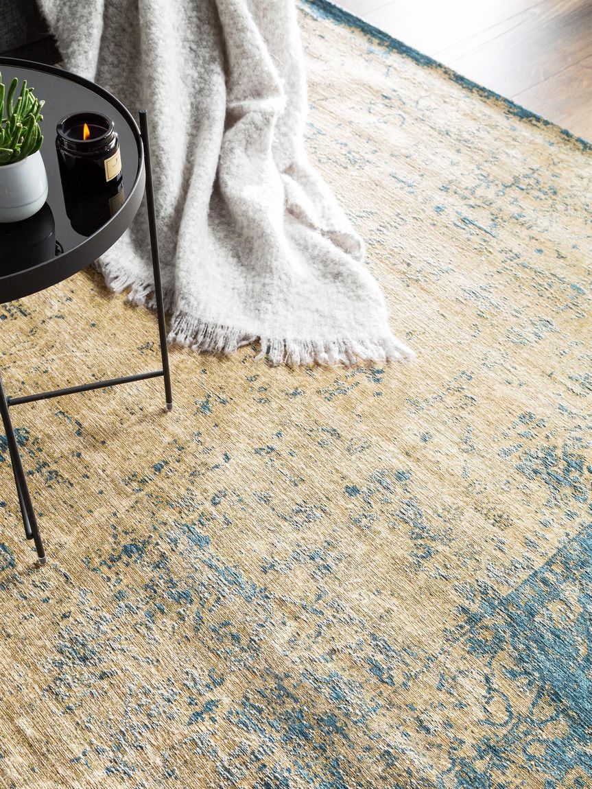 Flachgewebeteppich Frencie Beige