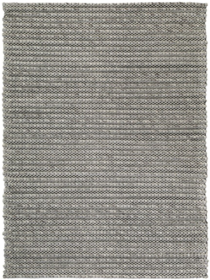 Wollteppich Pune 200x290 cm Grau