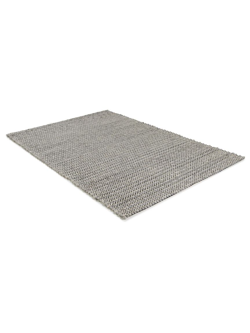 Wollteppich Pune 200x290 cm Grau