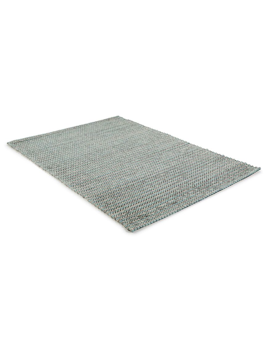 Wollteppich Pune 200x290 cm Türkis