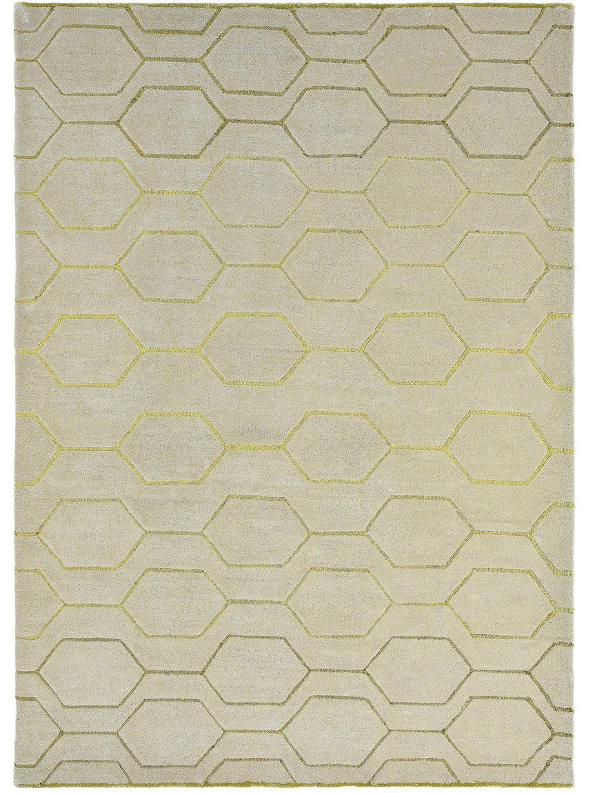 Wollteppich Arris 170x240 cm Grau