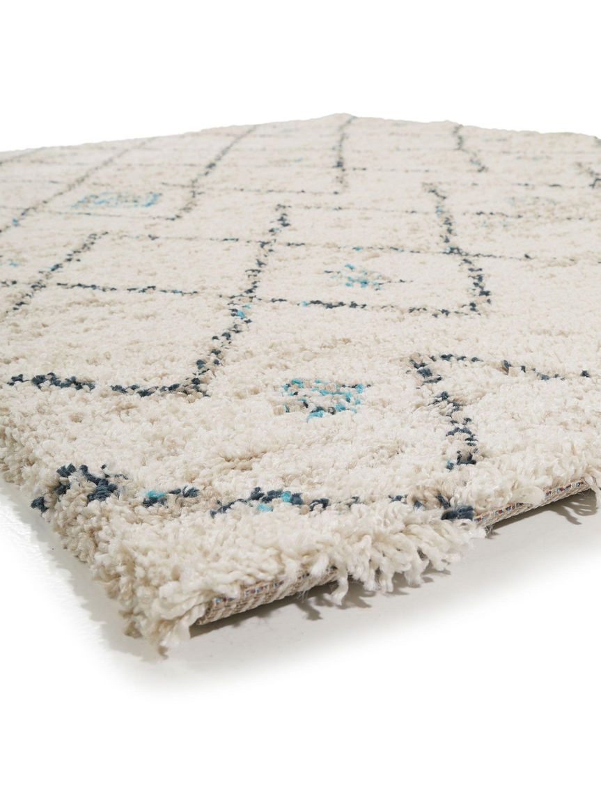 Hochflorteppich Gobi 80x150 cm Beige
