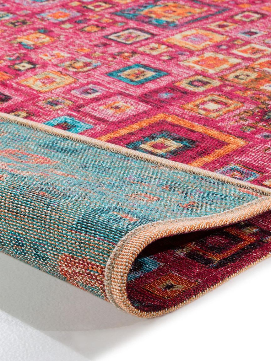 Flachgewebeteppich Stay 290x400 cm Bunt