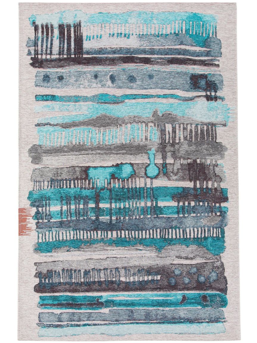 Flachgewebeteppich Stay 155x235 cm Blau