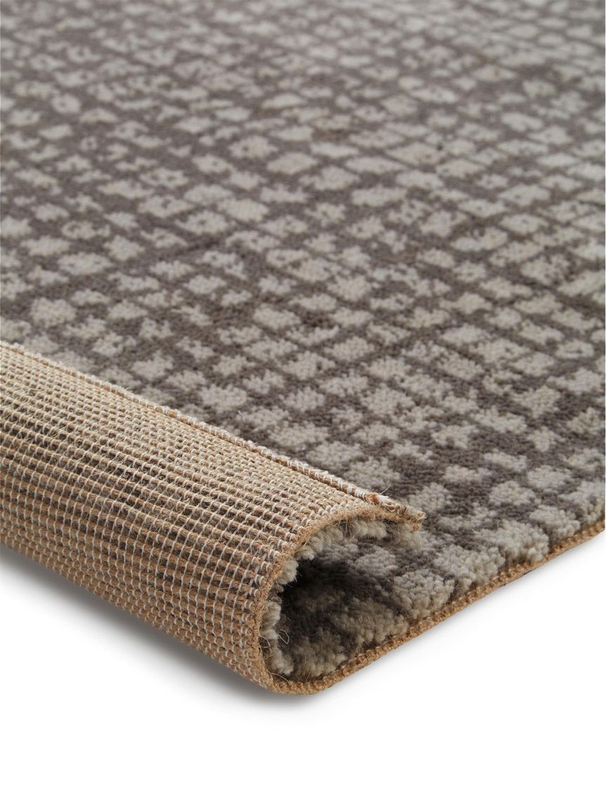 Wollteppich Nesta Taupe
