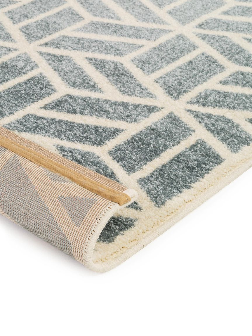 Teppich Justin Hellblau
