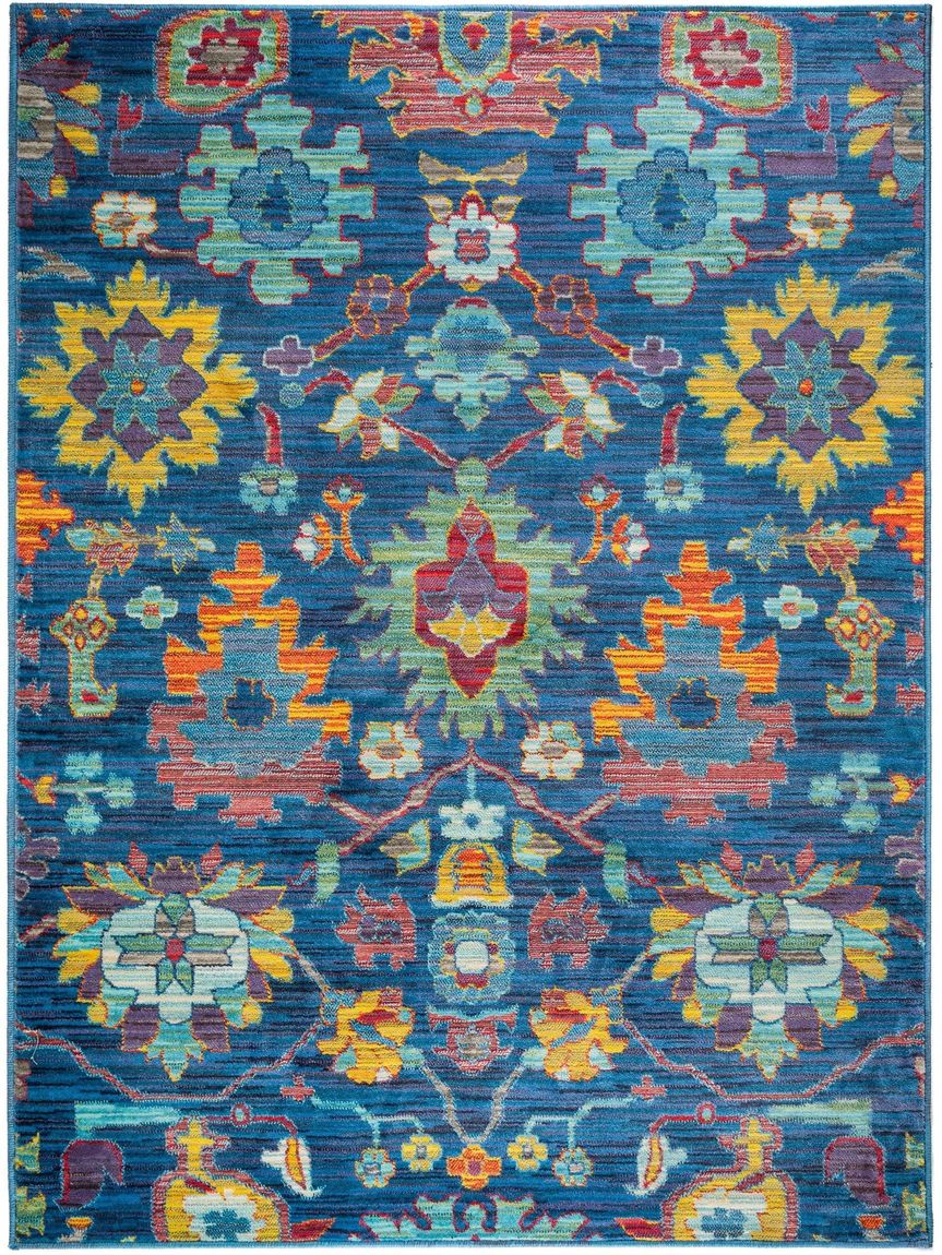 Teppich Avola 120x180 cm Blau
