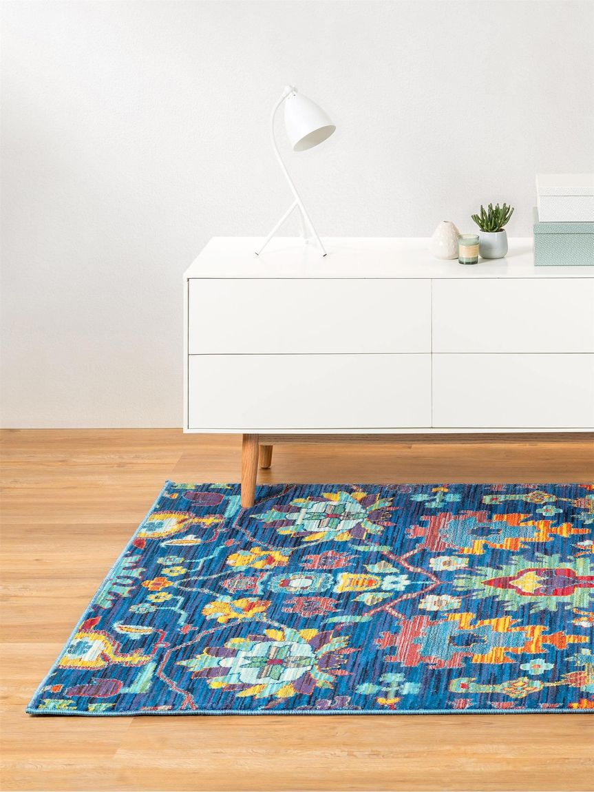 Teppich Avola 120x180 cm Blau