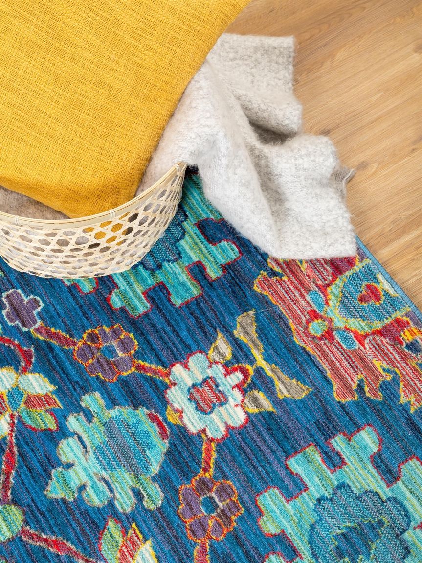 Teppich Avola 120x180 cm Blau
