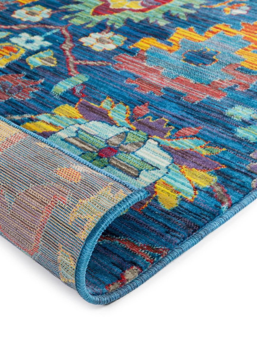 Teppich Avola 120x180 cm Blau