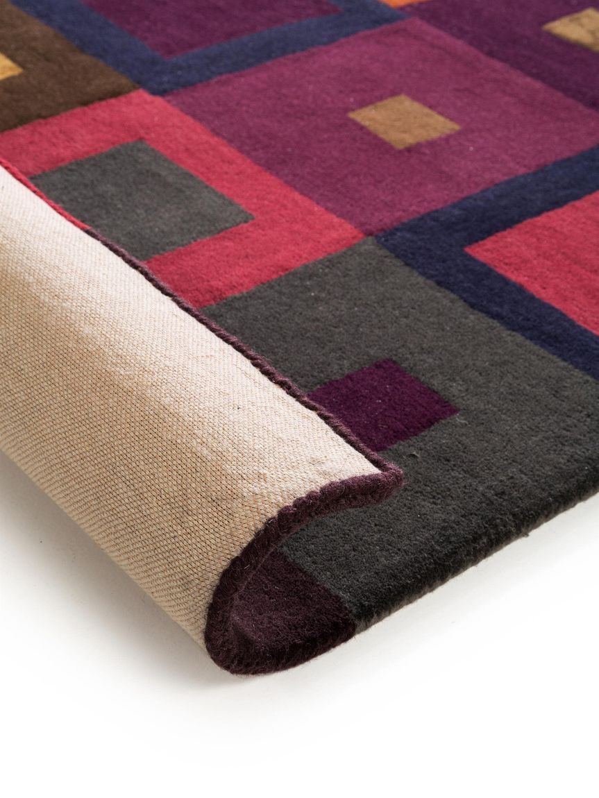 Wollteppich Aurora Bunt