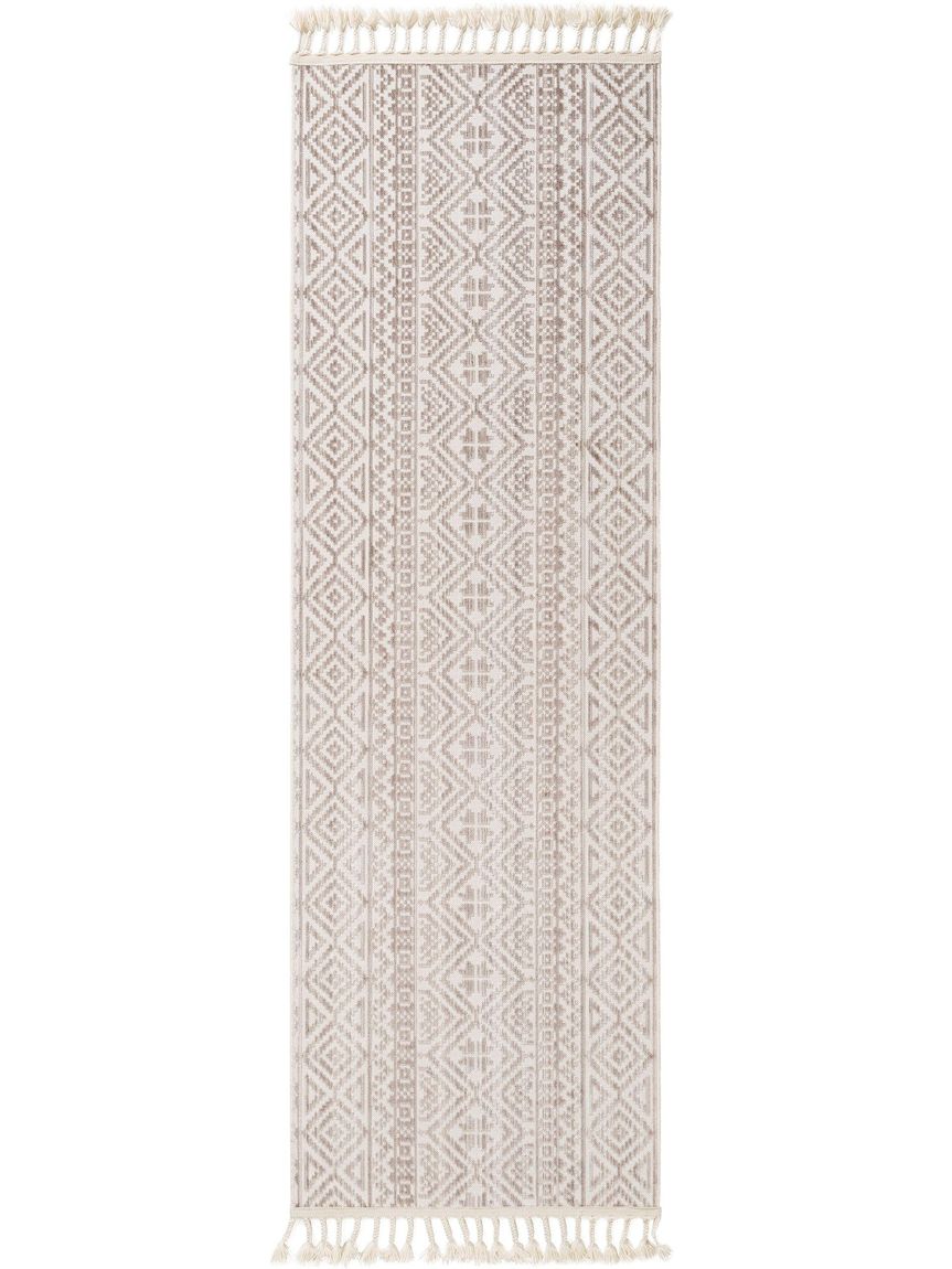 Teppich Läufer Laila 80x240 cm Grau