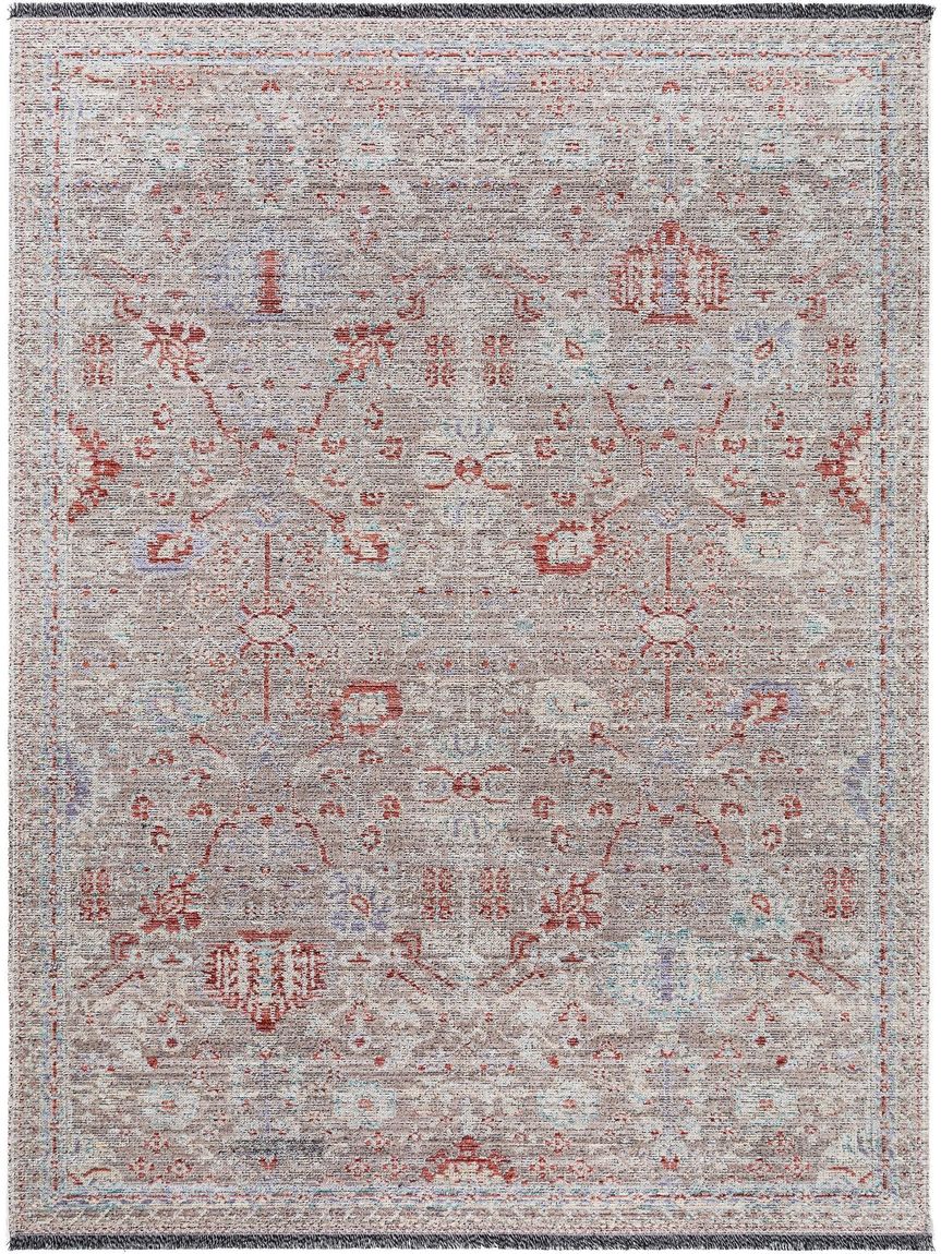 Flachgewebeteppich Ian Bunt / Grau