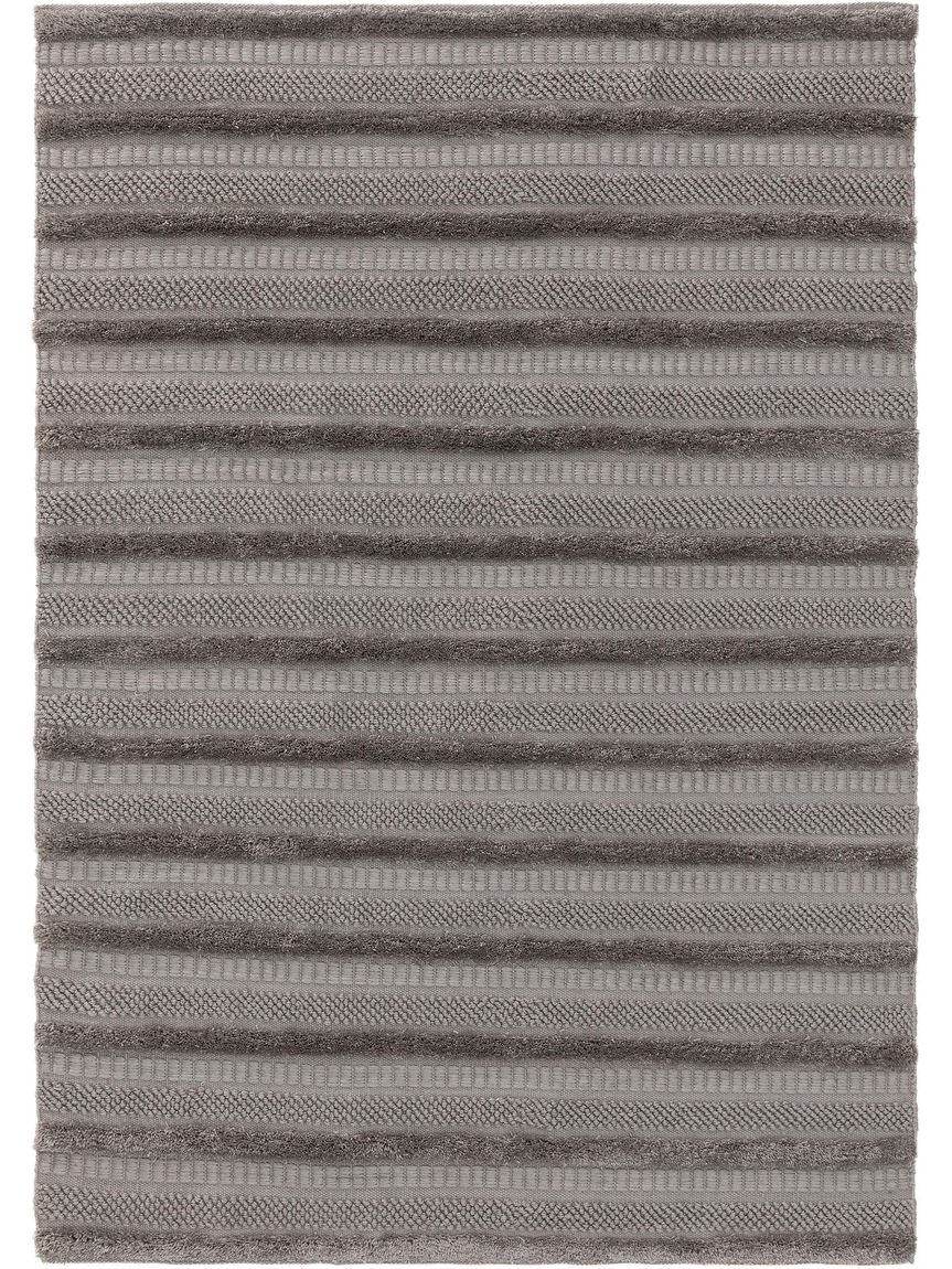 Teppich aus recyceltem Material Toni Grau