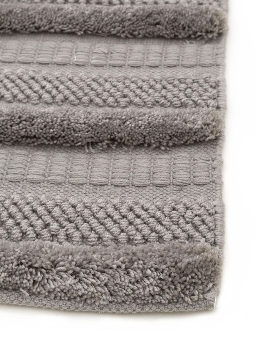 Teppich aus recyceltem Material Toni Grau