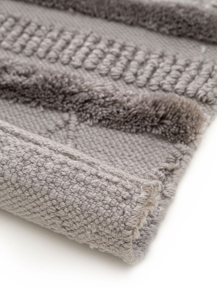 Teppich aus recyceltem Material Toni Grau
