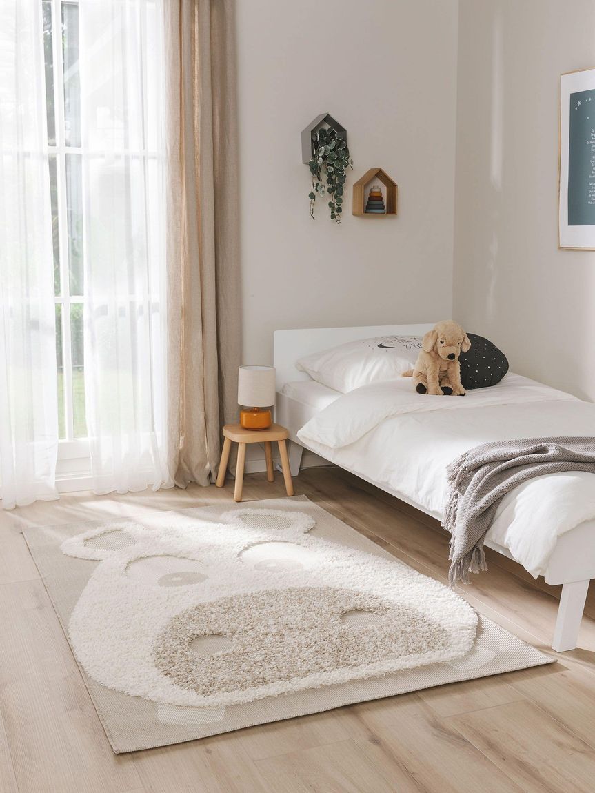 Kinderteppich Carlo Creame / Taupe