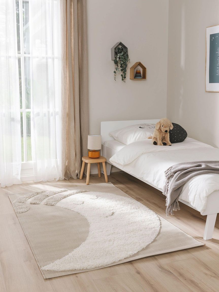 Kinderteppich Carlo Creame / Taupe