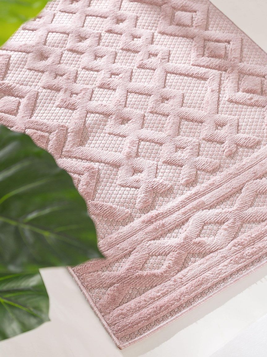 In- & Outdoor Teppich Bonte Läufer Rosa