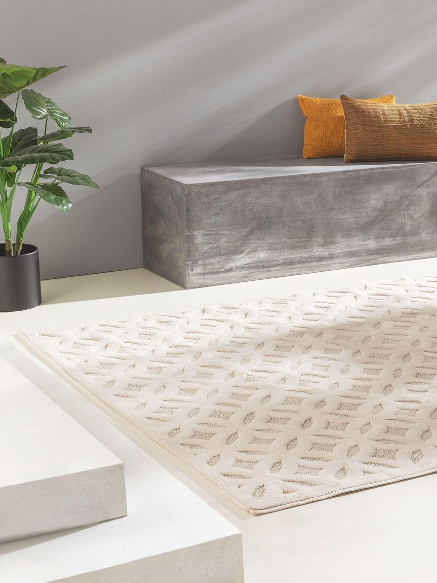 In- & Outdoor Teppich Bonte Creame