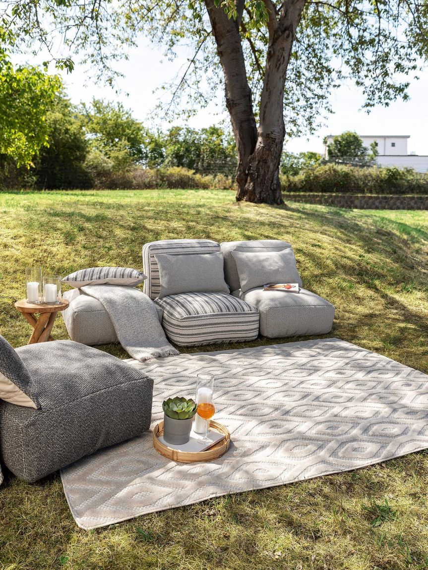 In- & Outdoor Teppich Bonte Creame