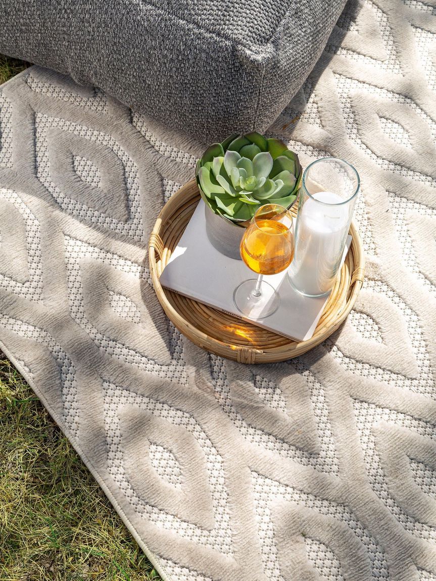 In- & Outdoor Teppich Bonte Creame