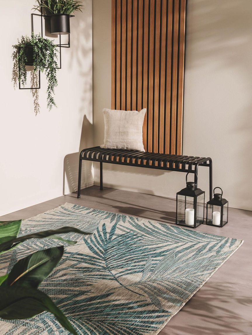 In- & Outdoor Teppich Cleo Blau