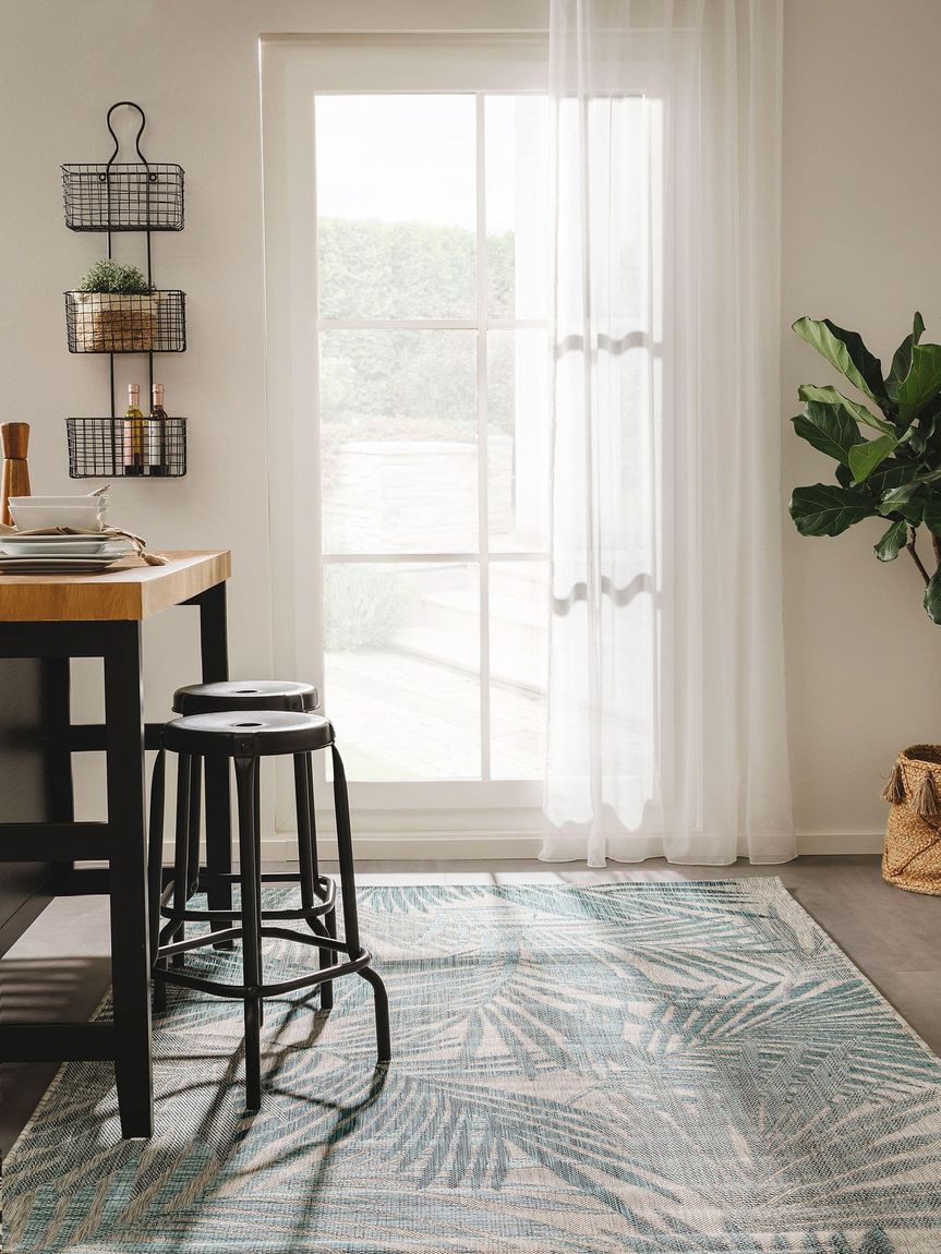 In- & Outdoor Teppich Cleo Blau