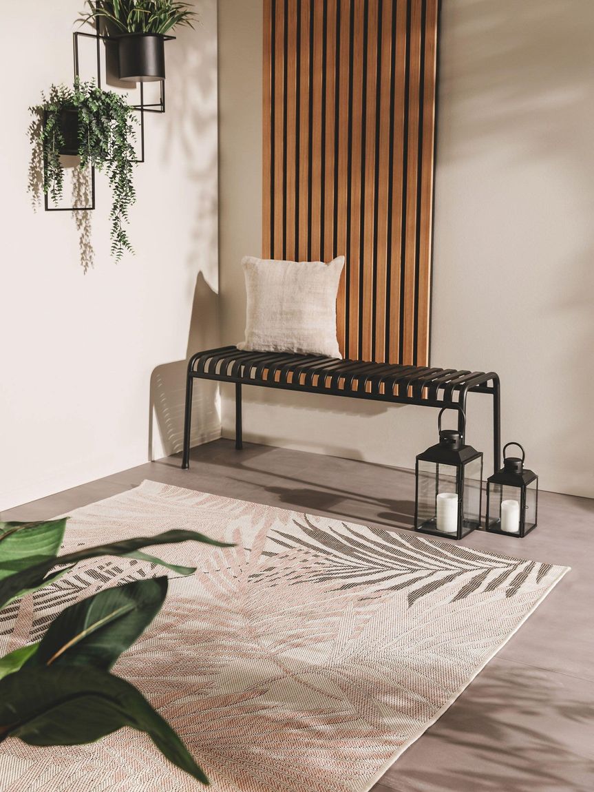 In- & Outdoor Teppich Cleo Rosa