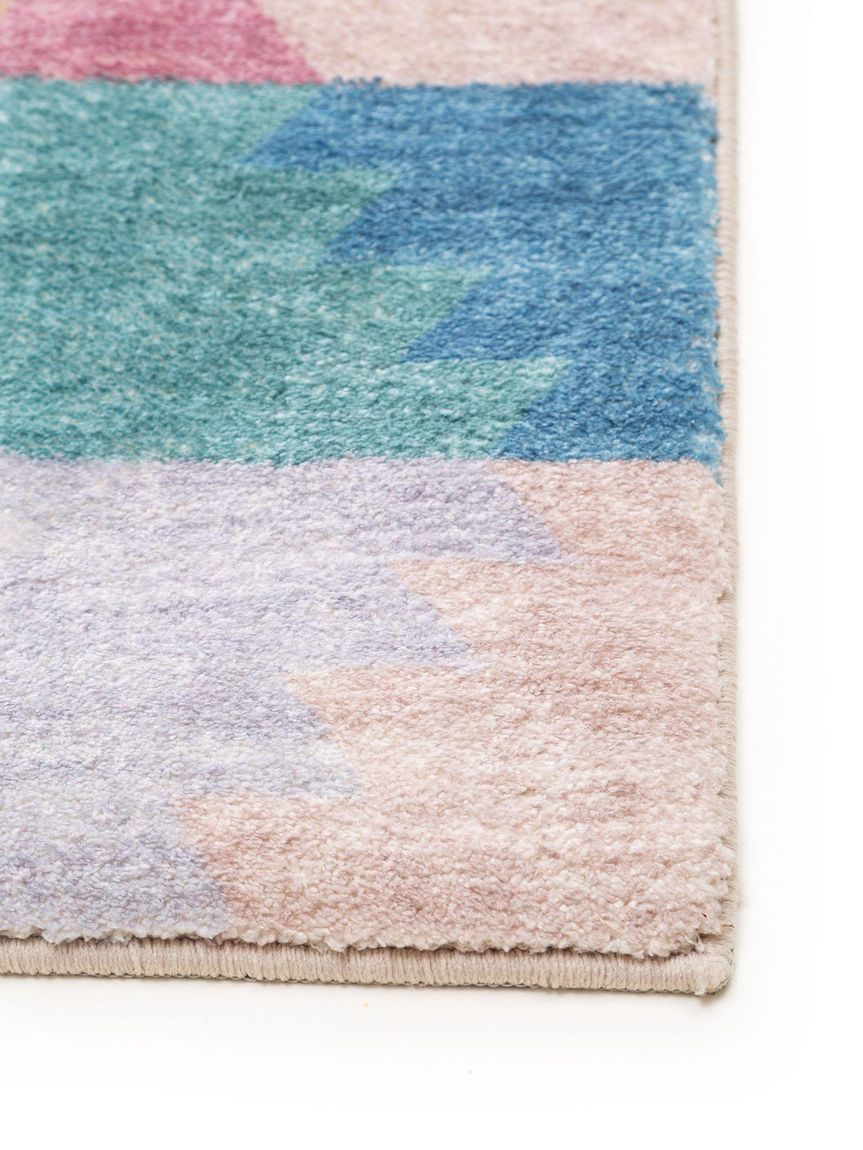 Teppich Mara Bunt / Pink