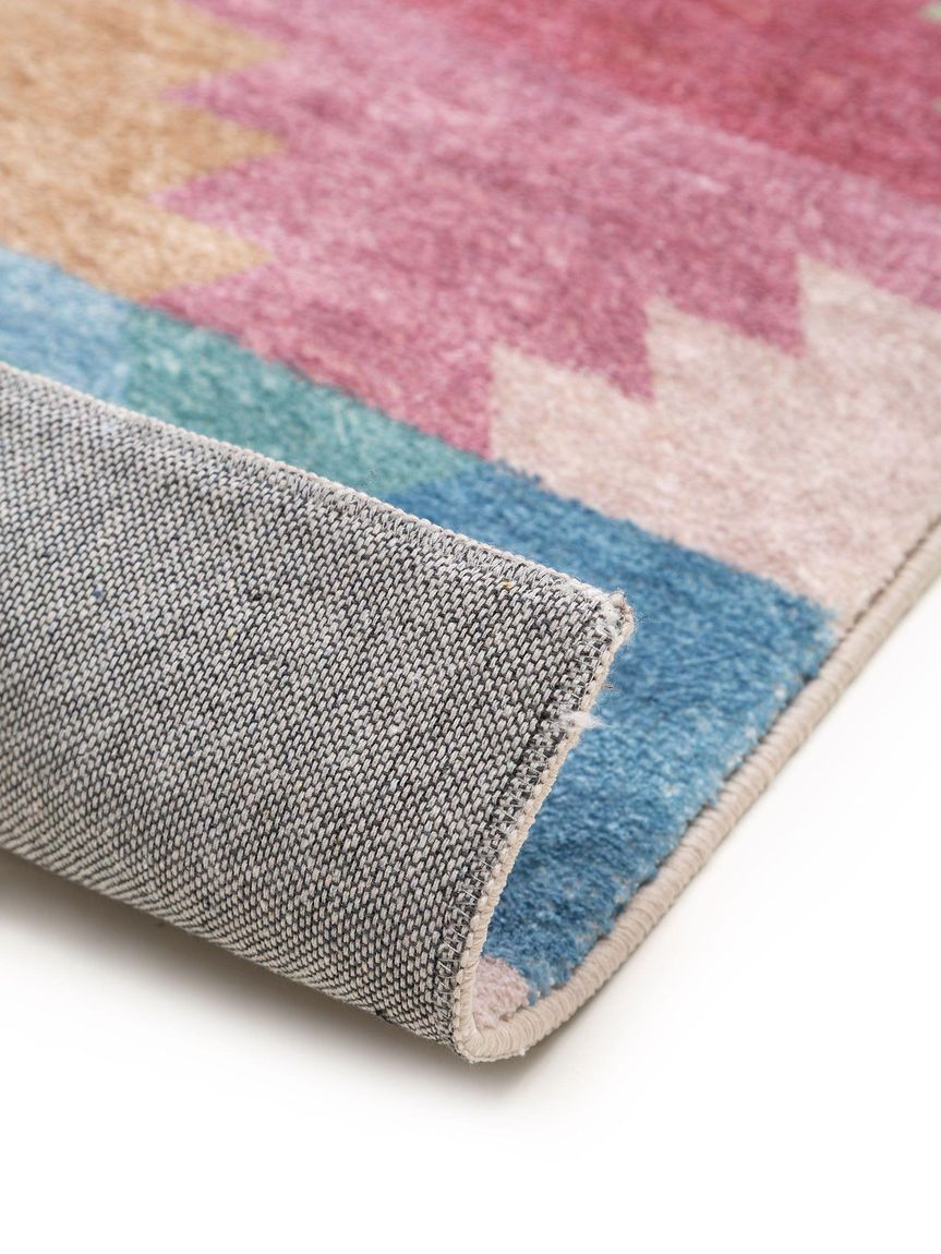 Teppich Mara Bunt / Pink