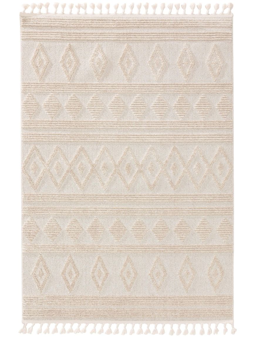 Teppich Oyo Creame / Beige
