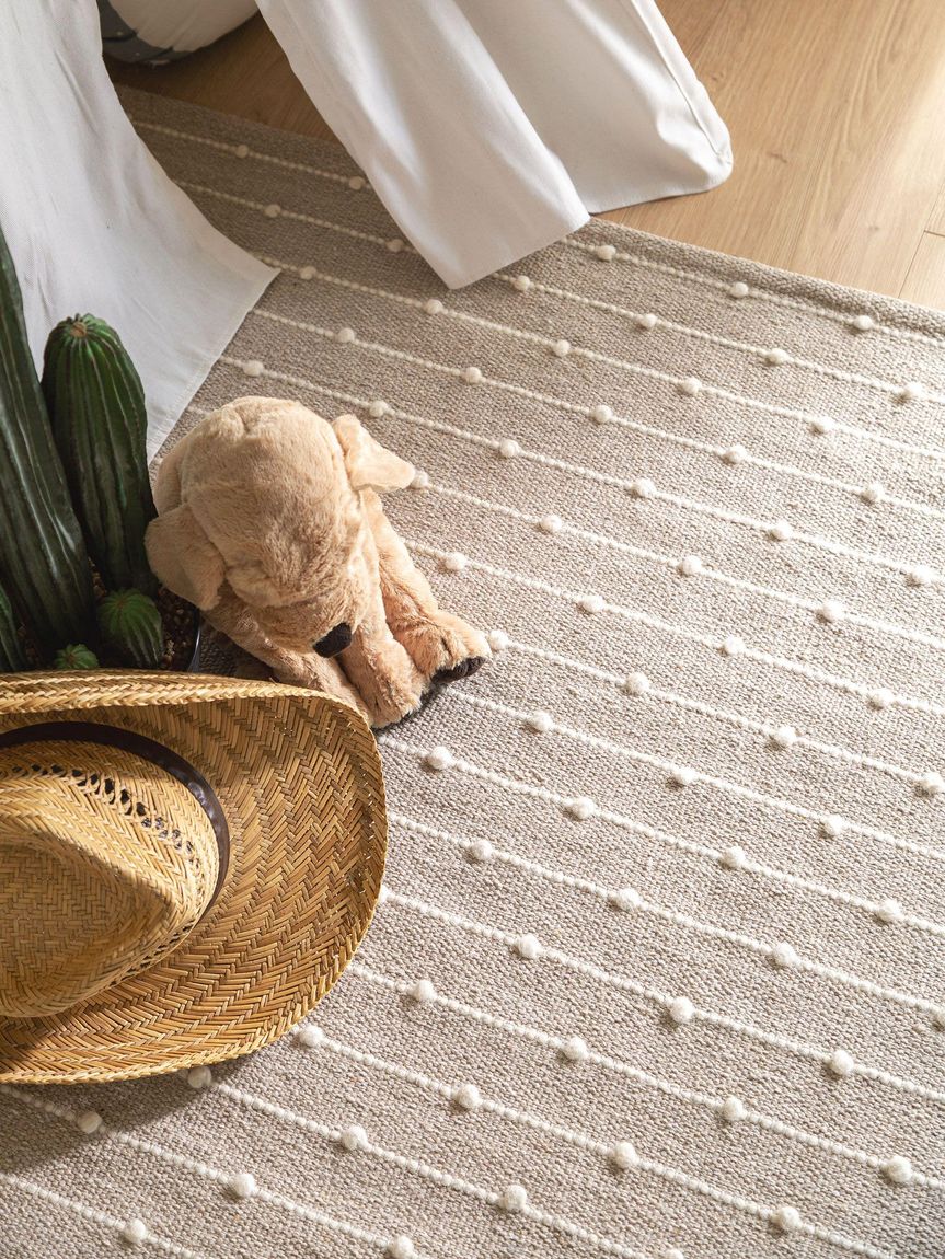 Kinderteppich Lupo Beige
