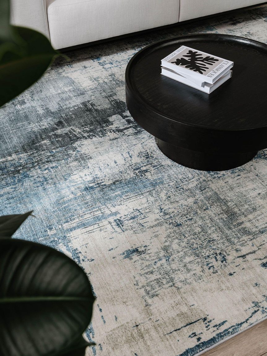 Teppich Mara Blau