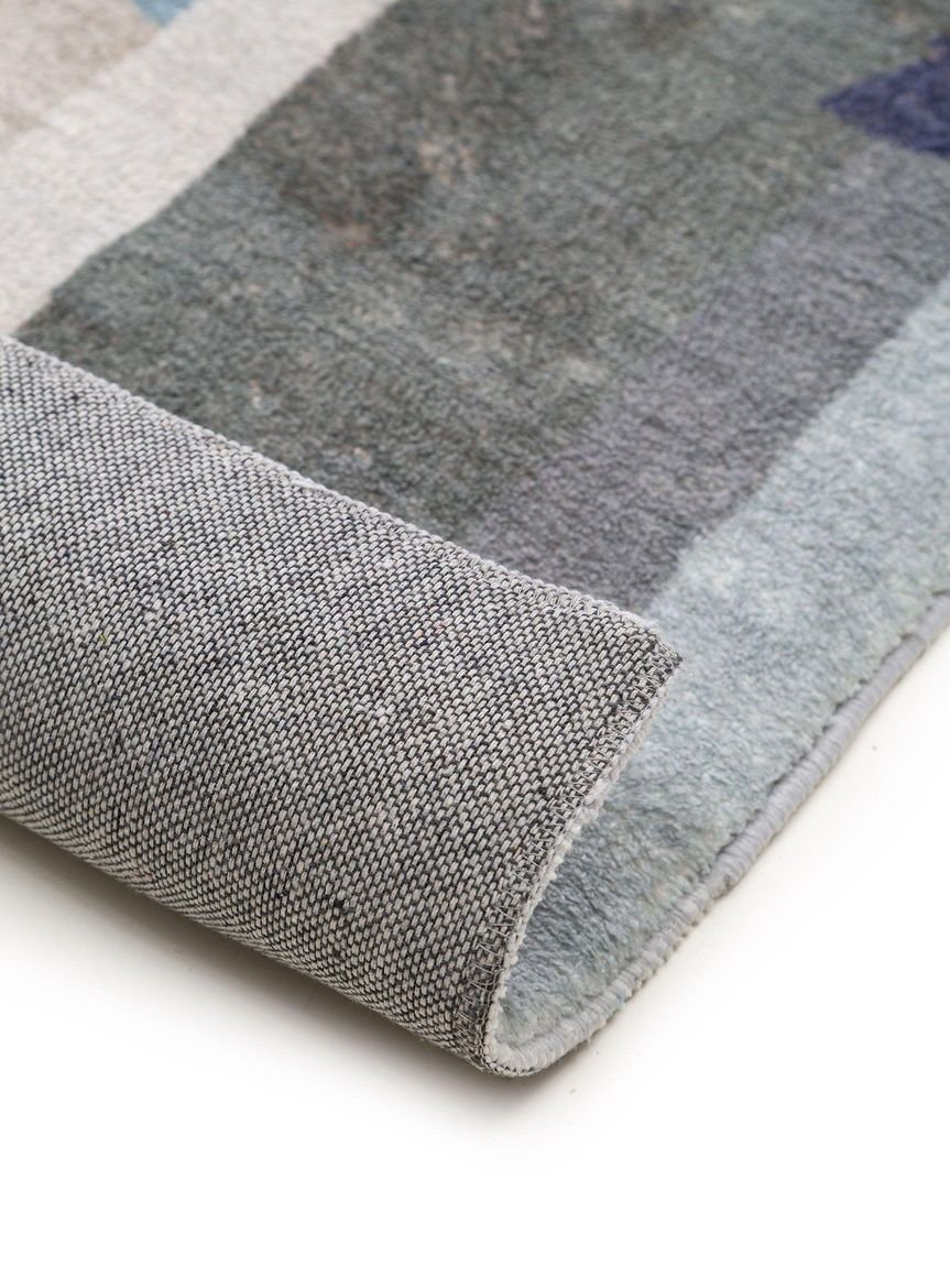 Teppich Mara Bunt / Blau