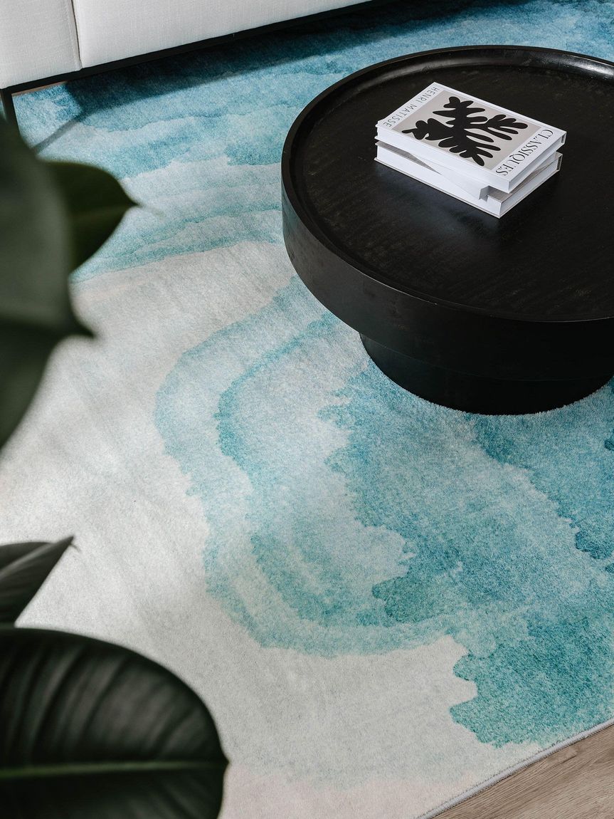 Teppich Mara Blau