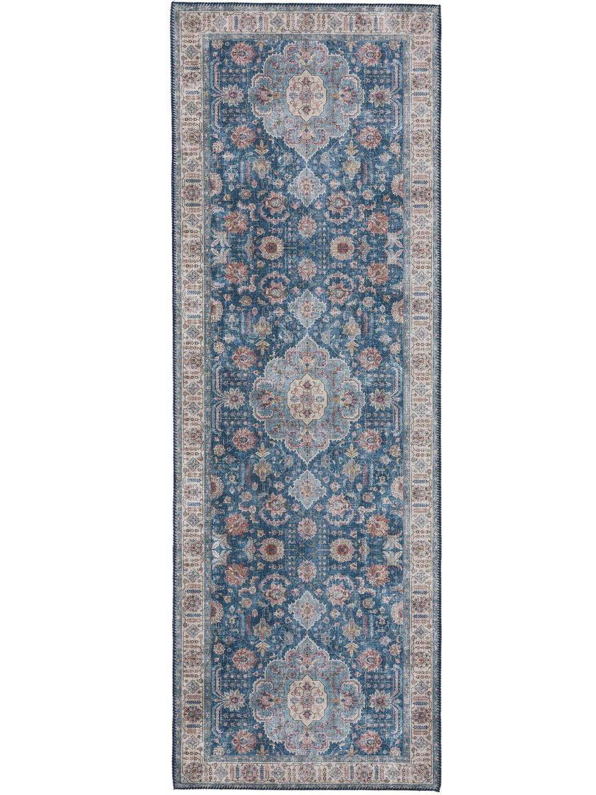 Läufer Laury 80x240 cm Blau