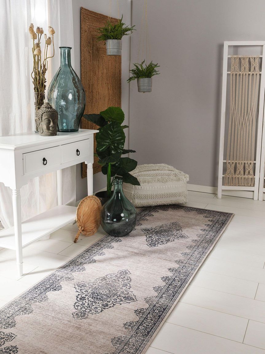 Läufer Laury 80x240 cm Grau