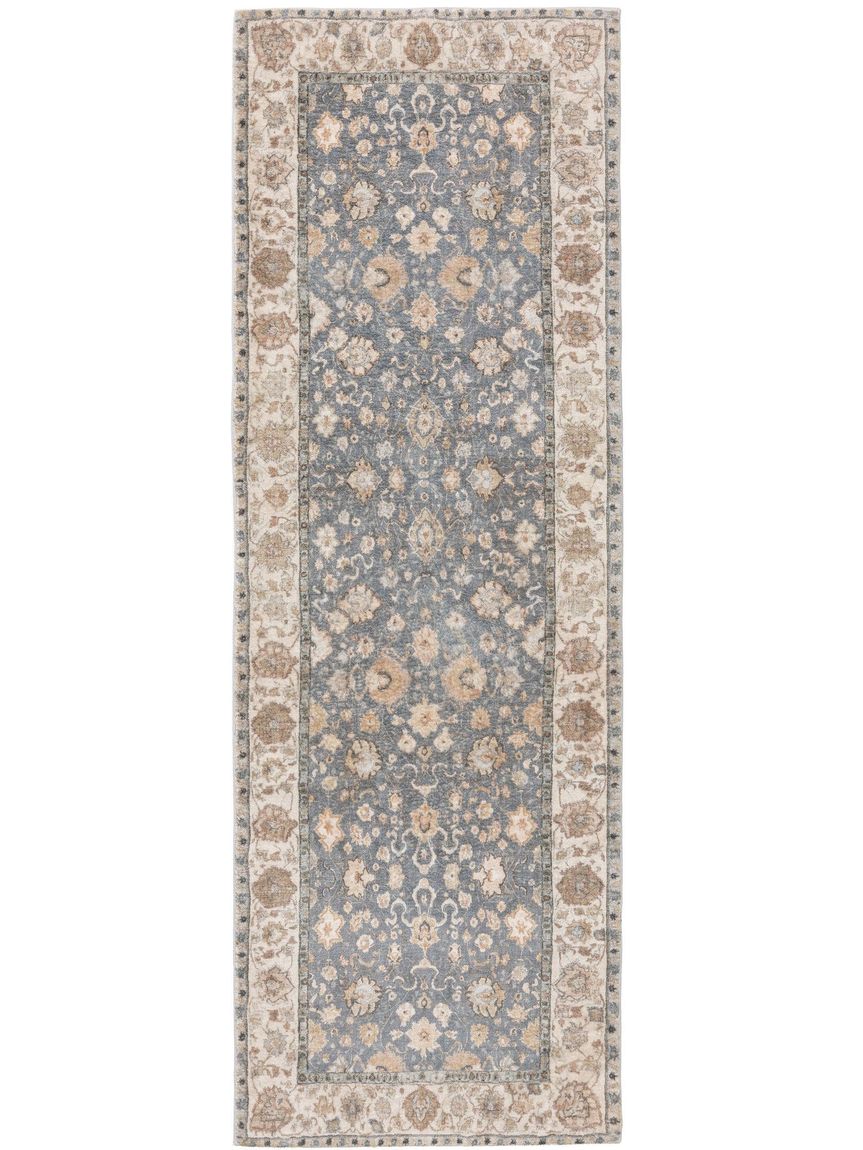 Läufer Mara 80x240 cm Beige / Blau