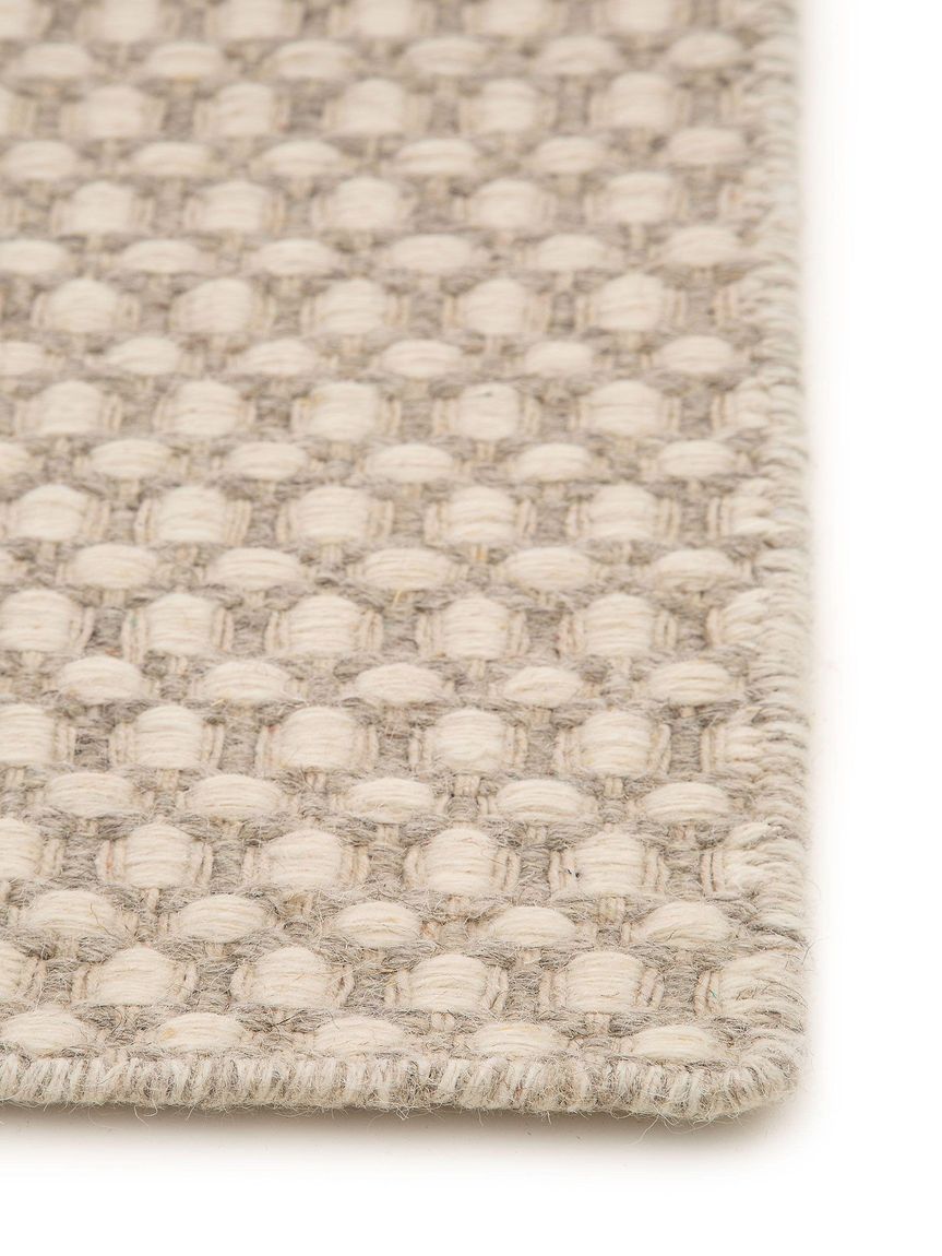 Wollteppich / Läufer Hector 70x200 cm Beige