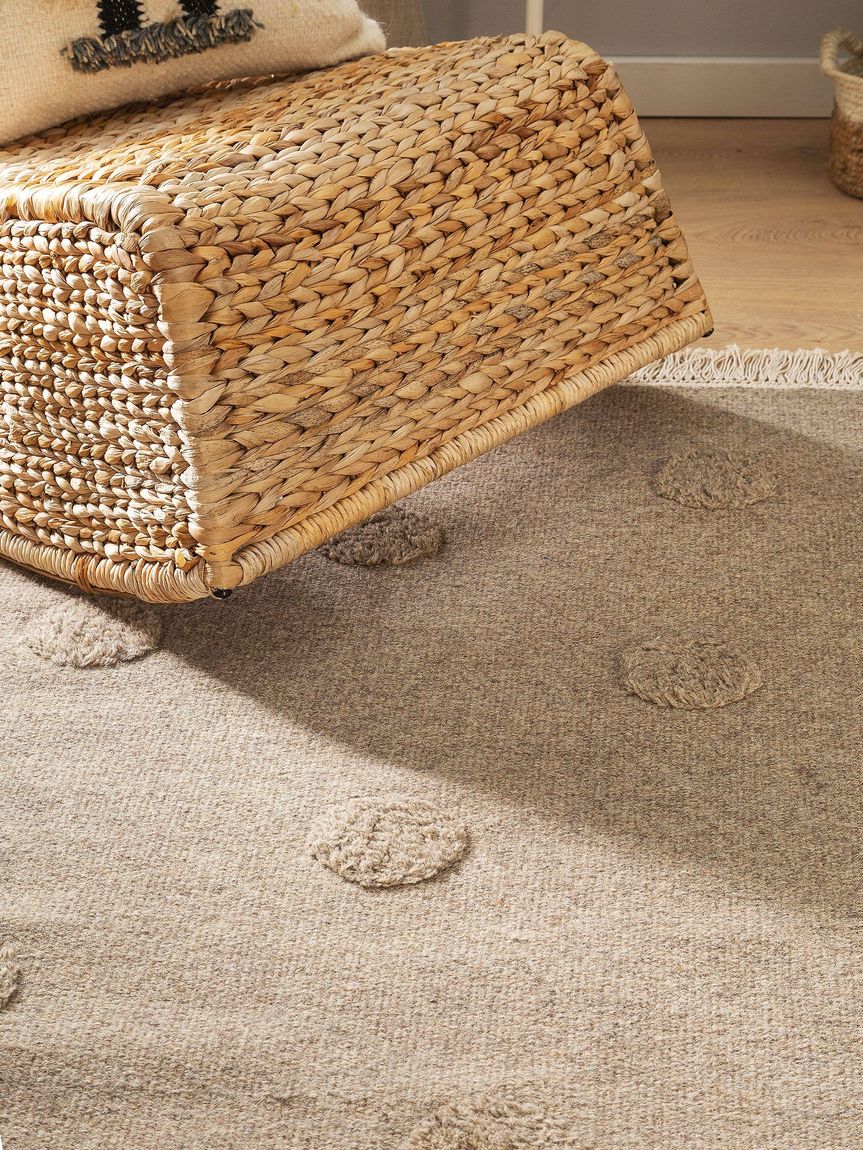Kinderteppich Carlson Taupe