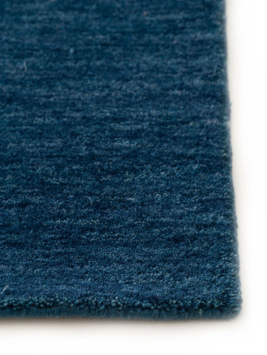 Wollteppich Jamal Blau